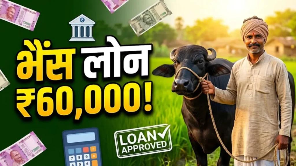 एक भैंस पर कितना लोन मिलता है?, Buffalo Loan Details