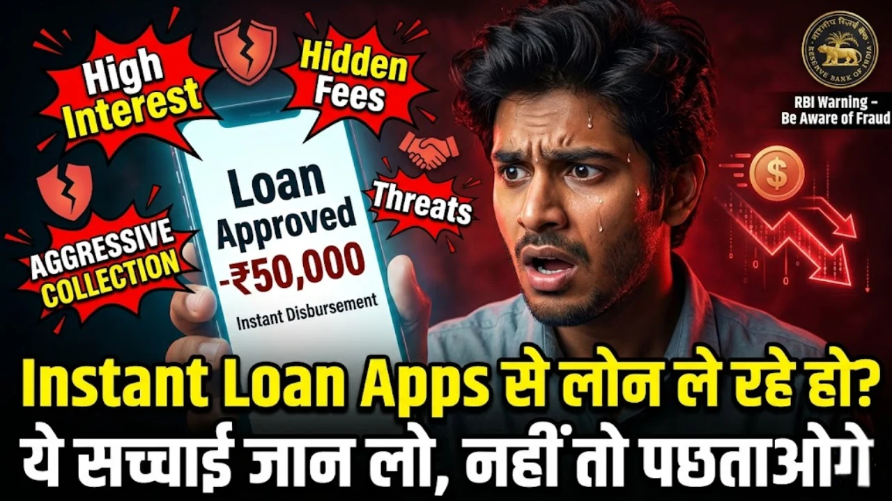 Instant Loan Apps से लोन ले रहे हो? 2026 में ये सच्चाई जान लो, नहीं तो पछताओगे